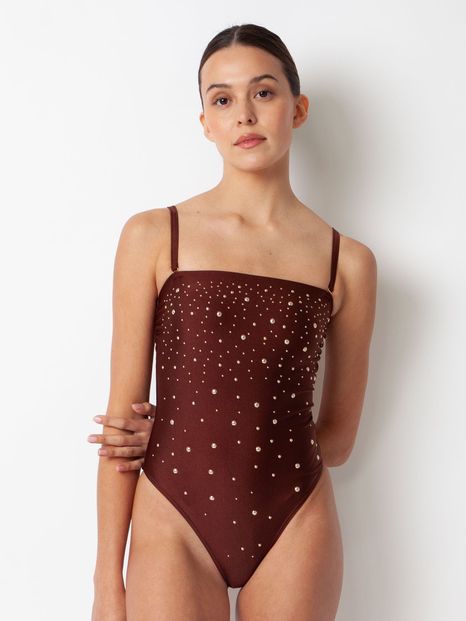 Chocolate Simone One Piece