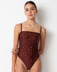 Chocolate Simone One Piece