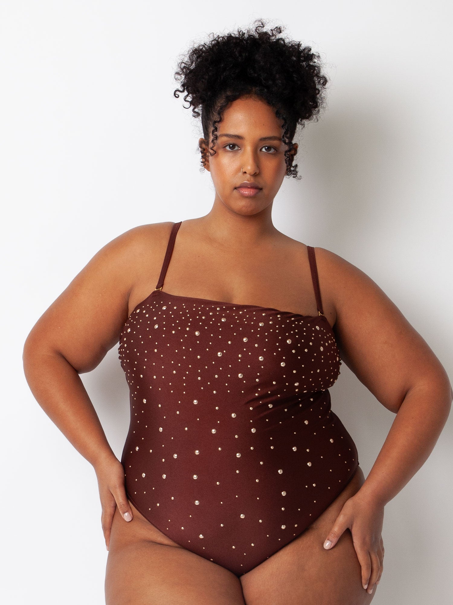 Chocolate Simone One Piece