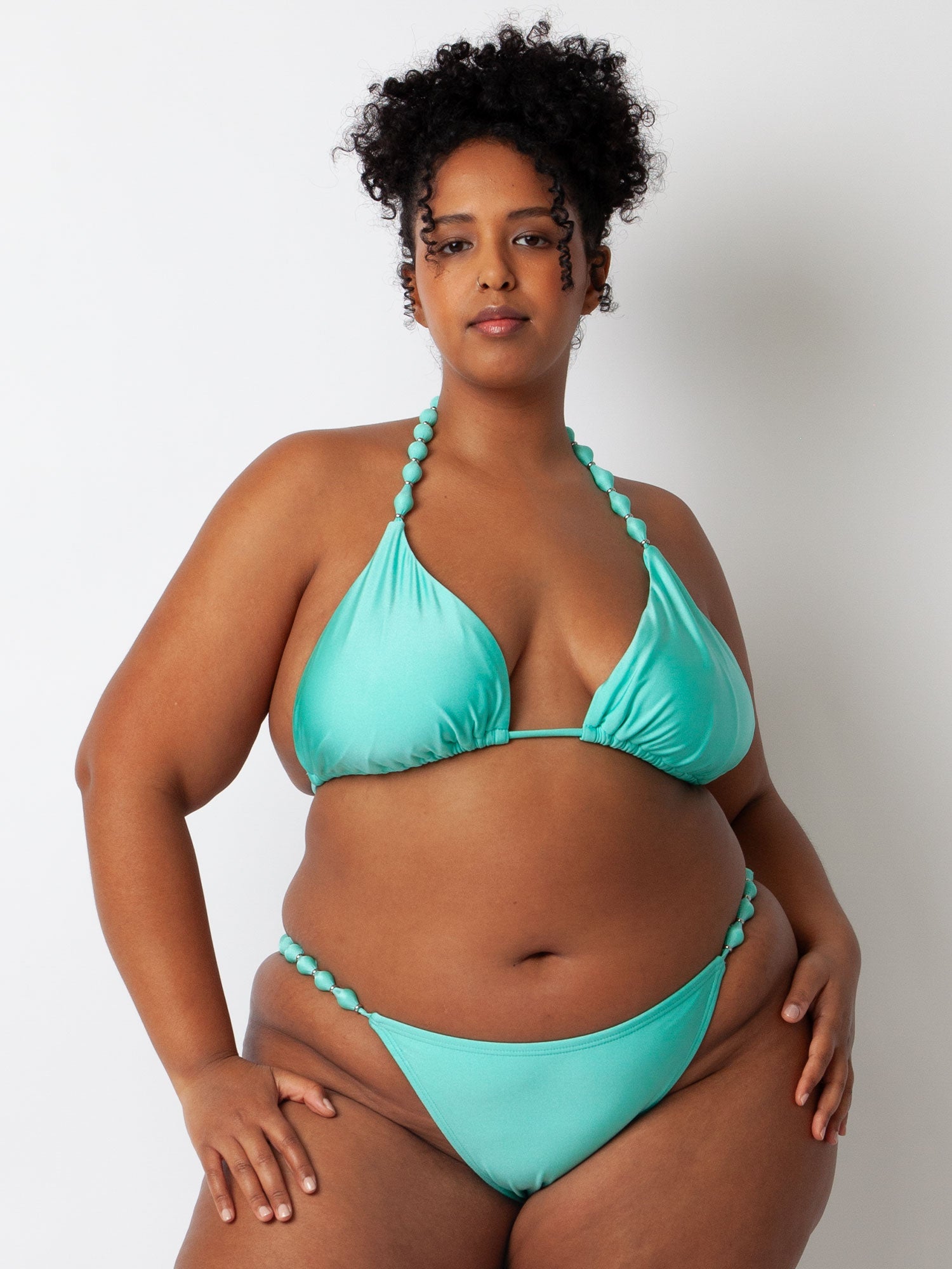 Mint Sole Bikini Top – Villa Fresca