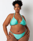 Mint Sole Bikini Top