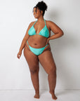 Mint Sole Bikini Top
