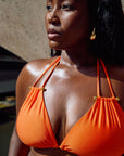 Tangerine Bianca Bikini Top