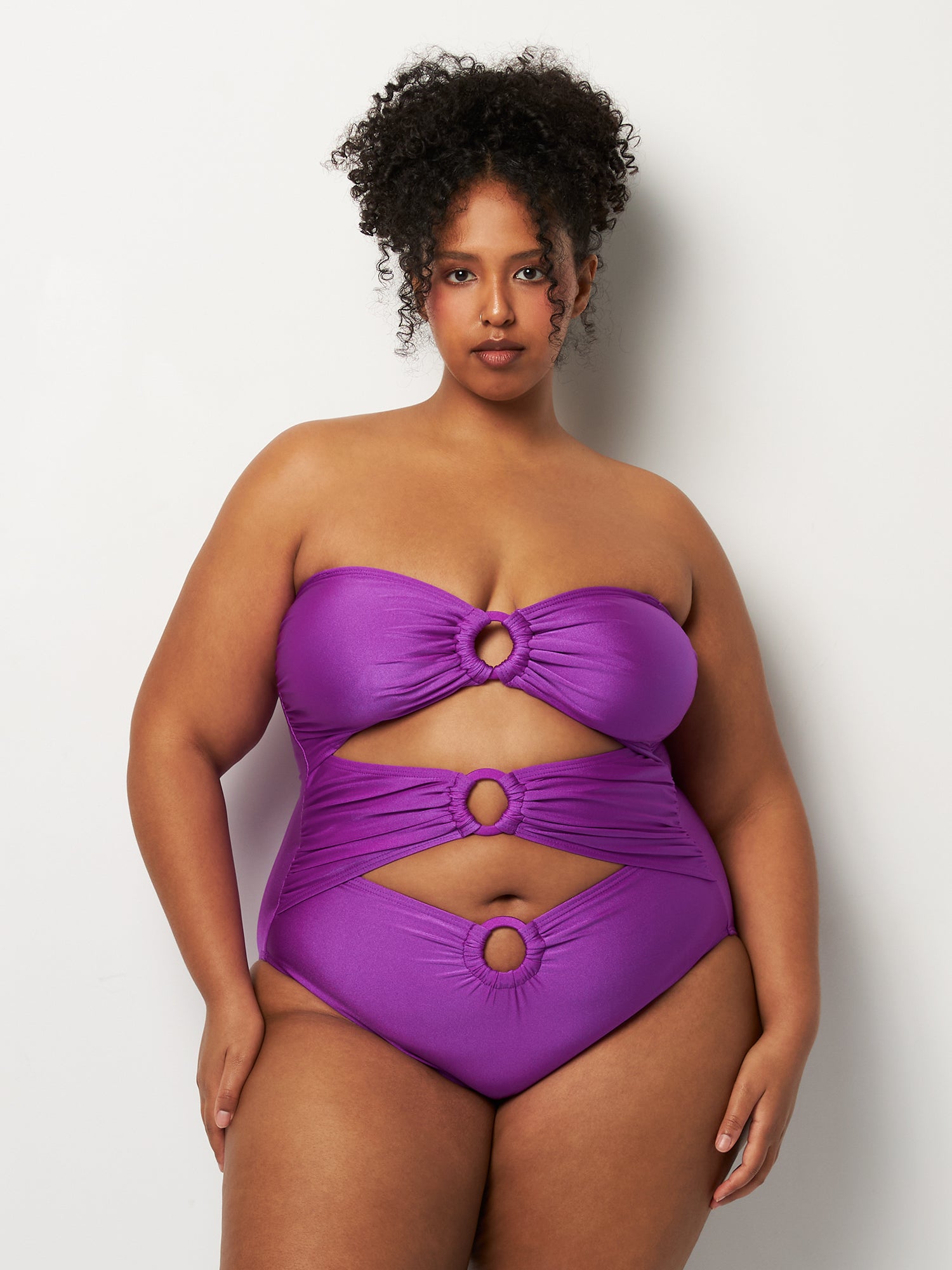 Shiny Berry Bliss One-Piece | Women's Luxury Resort Wear