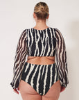 Zebra Blake Bikini Bottom