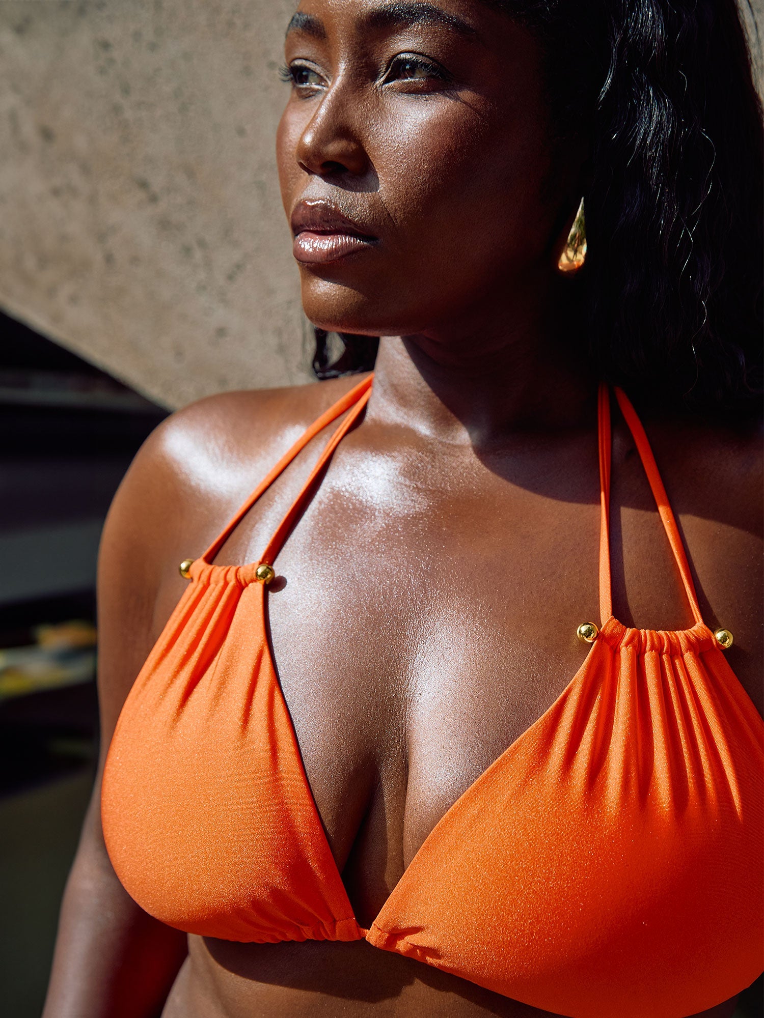 Tangerine Bianca Bikini Top – Villa Fresca