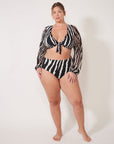 Zebra Blake Bikini Bottom