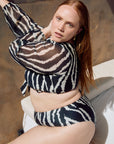 Zebra Blake Bikini Bottom